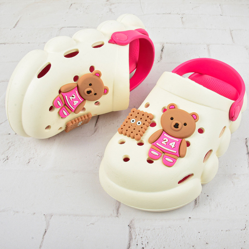 صندل زنانه مدل تدی بیسکویتی 4123