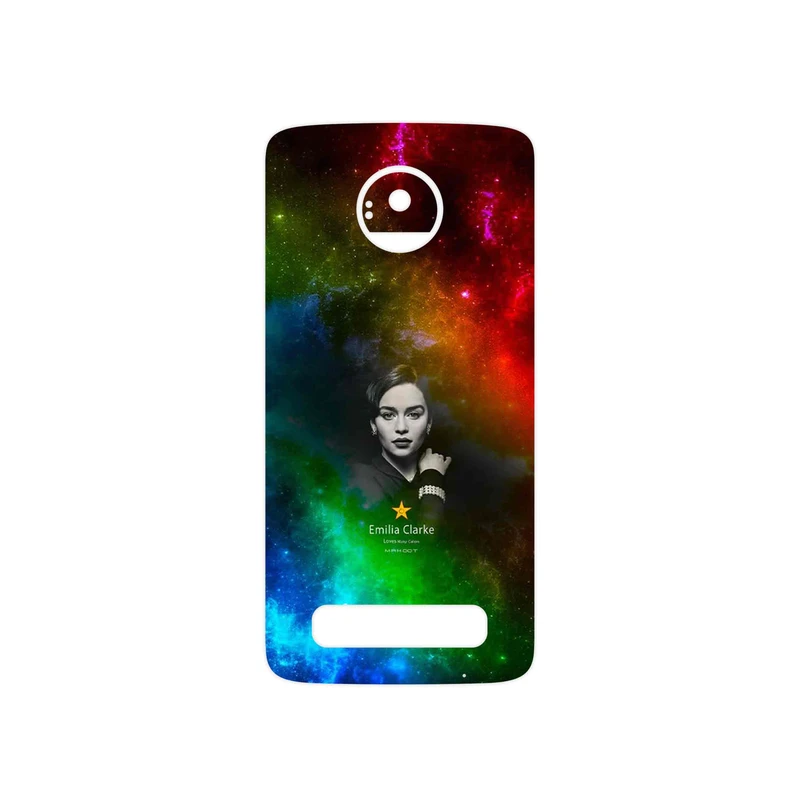 برچسب پوششی ماهوت مدل emilia clarke مناسب برای گوشی موبایل موتورولا Moto Z Play