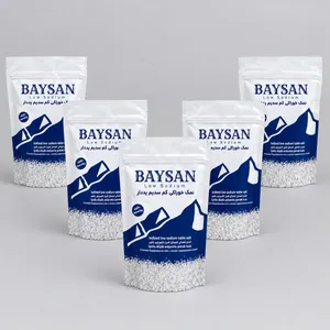 نمک خوراکی رژیمی کم سدیم یددار بایسان - 500 گرم بسته 5 عددی