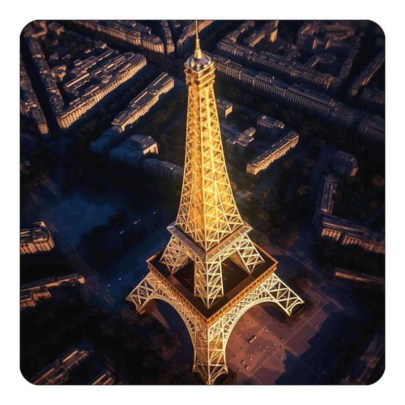 مگنت کاکتی طرح پاریس Paris مدل mp58807