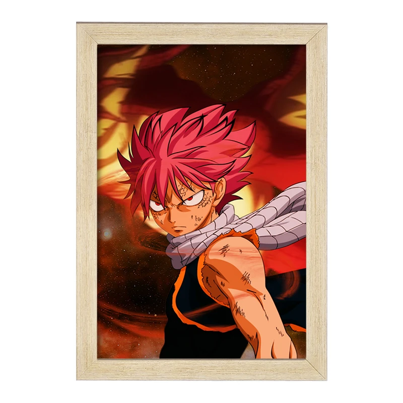 تابلو خندالو مدل ناتسو انیمه فری تیل Fairy Tail  کد 16510