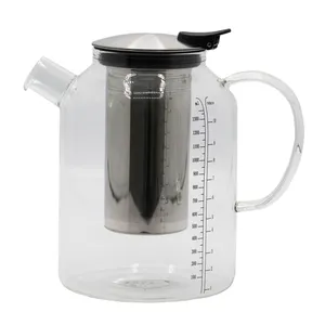 قوری بی.وی.کی مدل شفاف کد 314304