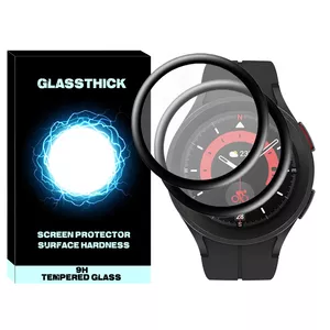 محافظ صفحه نمایش نانو گلستیک مدل Pmma-GL مناسب برای ساعت هوشمند سامسونگ Galaxy Watch 5 Pro بسته دو عددی
