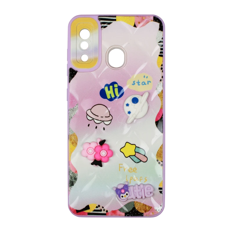 کاور مدل cute sticker مناسب برای گوشی موبایل سامسونگ Galaxy A20