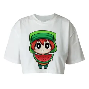 کراپ‌تاپ آستین کوتاه زنانه کد S 10