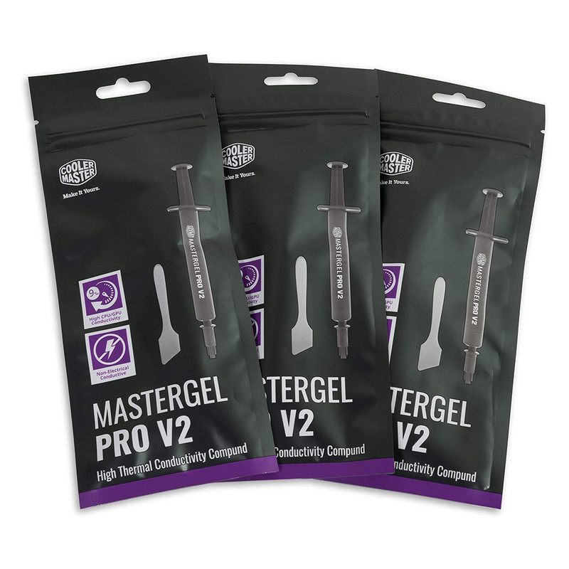خمیر سیلیکون کولر مستر مدل MasterGel Pro V2