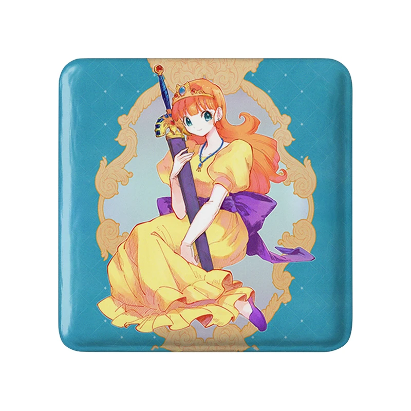 مگنت خندالو طرح بازی دراگون کوئست (Dragon Quest) مدل مربعی کد 35272