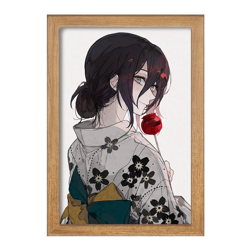 تابلو خندالو مدل ریزه انیمه مرد اره ای Chainsaw Man  کد 17940