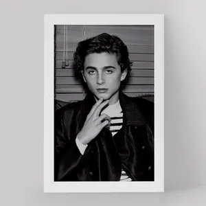 تابلو خندالو مدل تیموتی شالامی Timothée Chalamet کد 19288