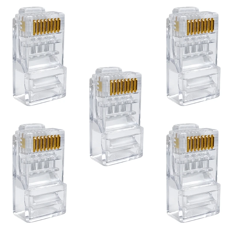سوکت شبکه Cat6 لگرند مدل UTP بسته 5 عددی