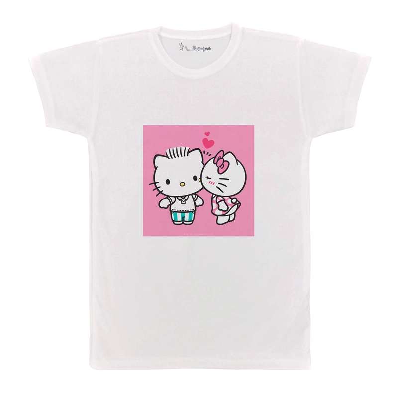 تی شرت بچگانه پرمانه طرح Kitty کد pmt.2362