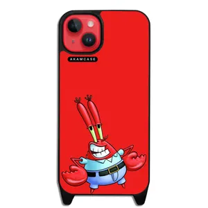 AKAM AMC-WLA15PLUS-SPONGE BOB15 Cover For Apple iPhone 15 Plus