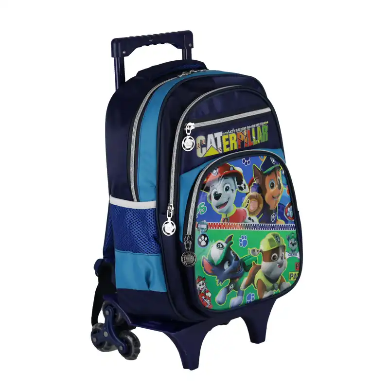 کوله پشتی چرخ دار  طرح سگهای نگهبان کد 5289