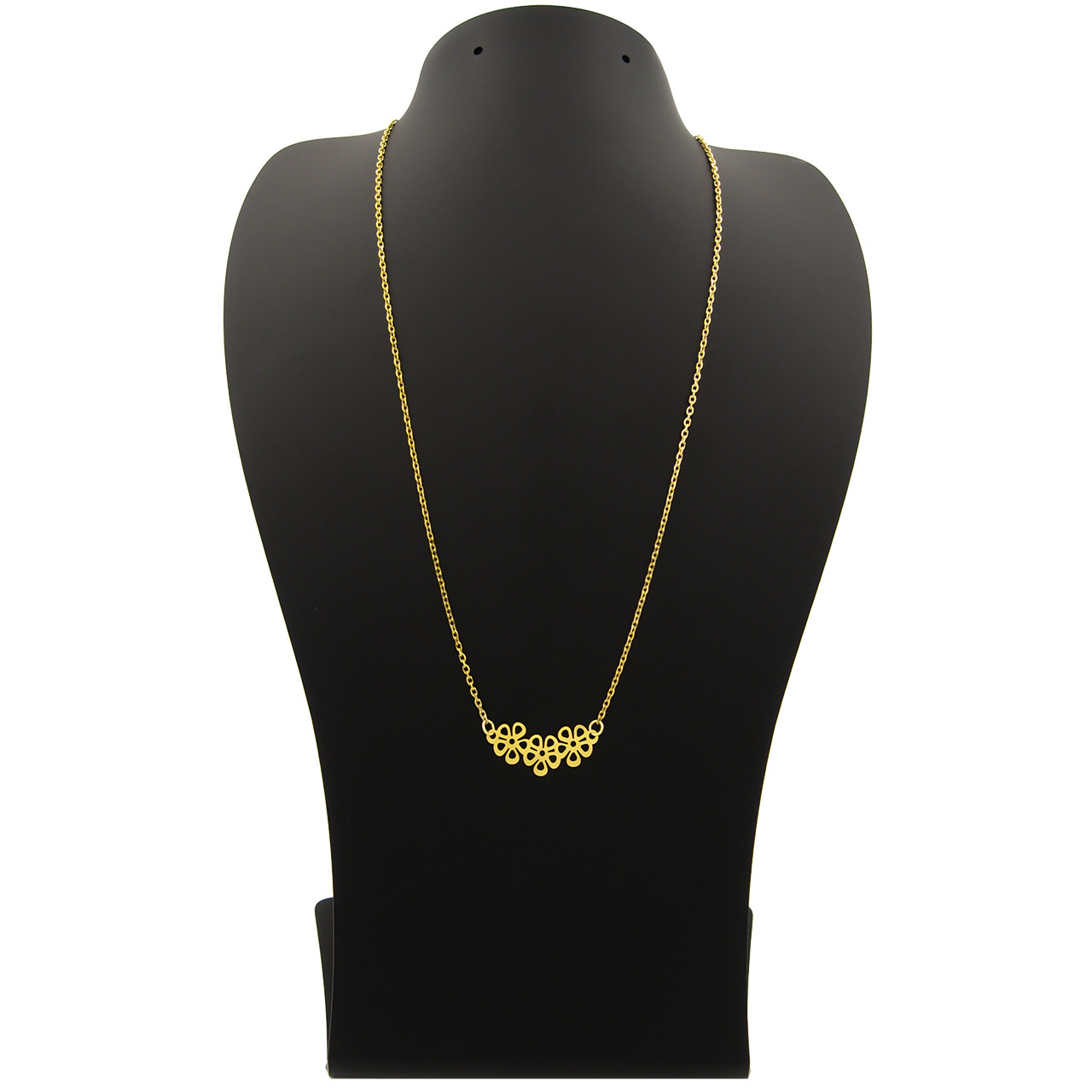 گردنبند طلا 18 عیار زنانه مانچو کد sfgs025