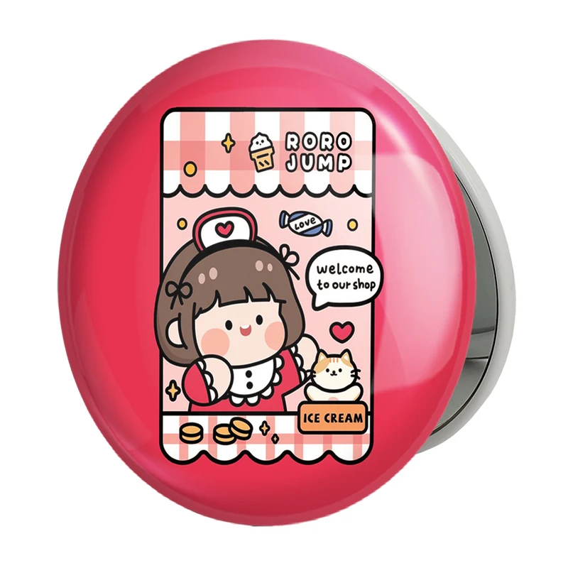 آینه جیبی خندالو طرح رورو جامپ مدل تاشو کد 27866 