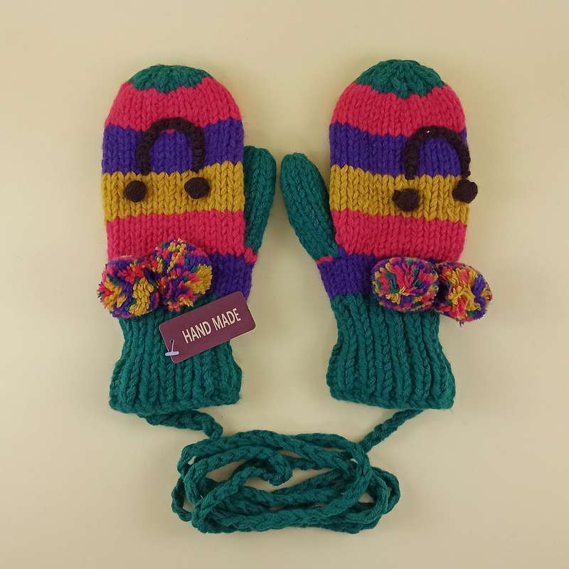 دستکش بافتنی زنانه مدل das8