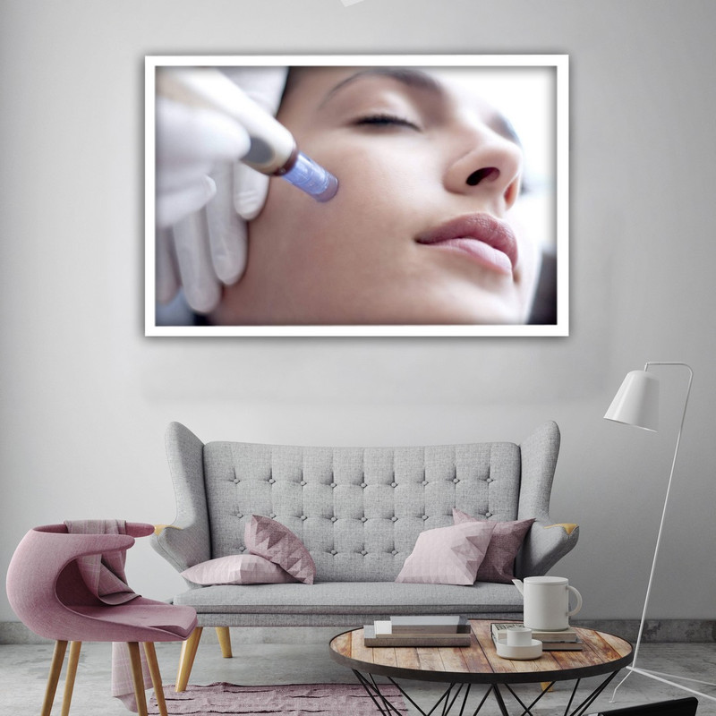 تابلو بکلیت طرح زیبایی و بوتاکس پوست مدل W-14310