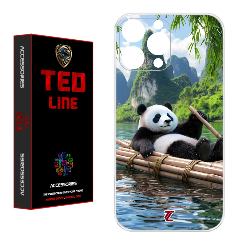 کاور تدلاین طرح پاندا کد 1162 مناسب برای گوشی موبایل اپل Iphone 13 Pro Max