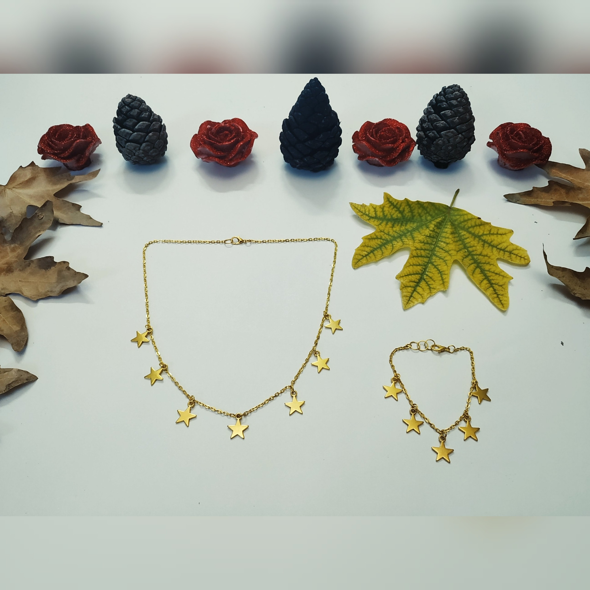 گردنبند مدل ستاره کد HN1605 گردنبند مدل ستاره کد HN1605