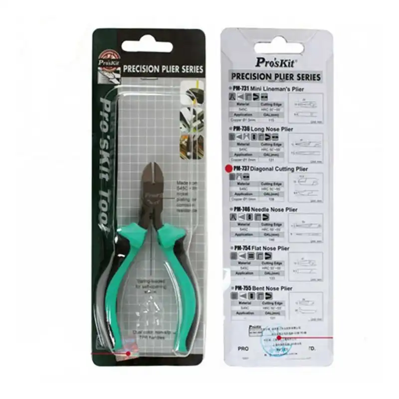 انبر سیم چین پروسکیت مدل PM-737 سایز 4.5 اینج