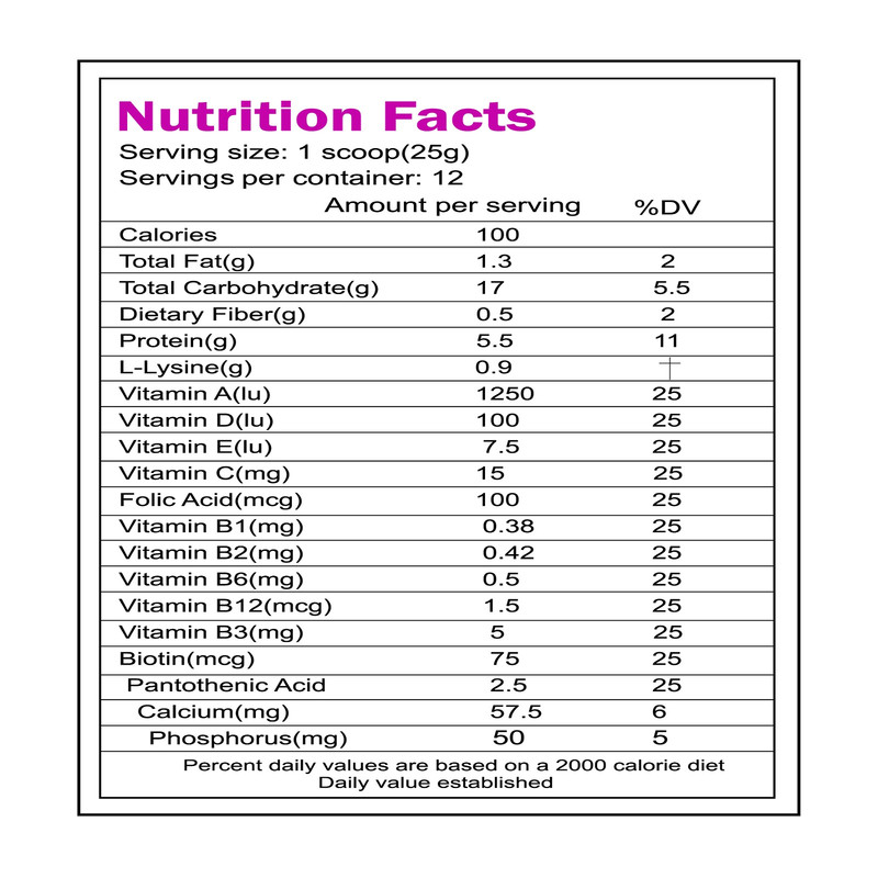 پودر افزایش قد و وزن کودکان بالای 2 سال کیدویت ویتاپی - 300 گرم