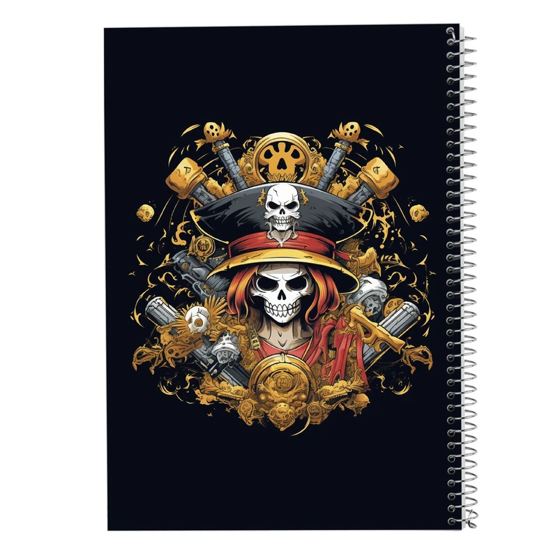 دفتر مشق 50 برگ مدوپد مدل وان پیس One Piece کد DF11546