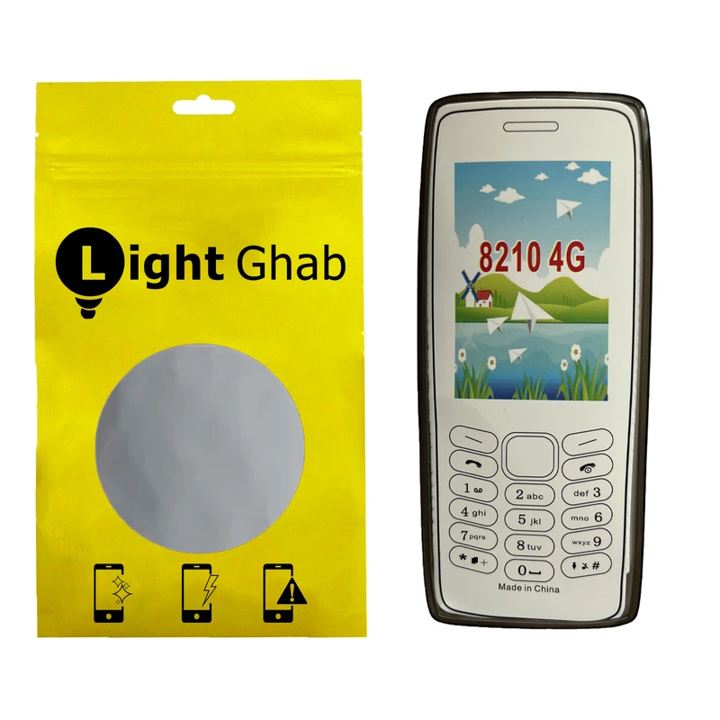 کاور لایت قاب مدل ژله ای مناسب برای گوشی موبایل نوکیا 8210 4G