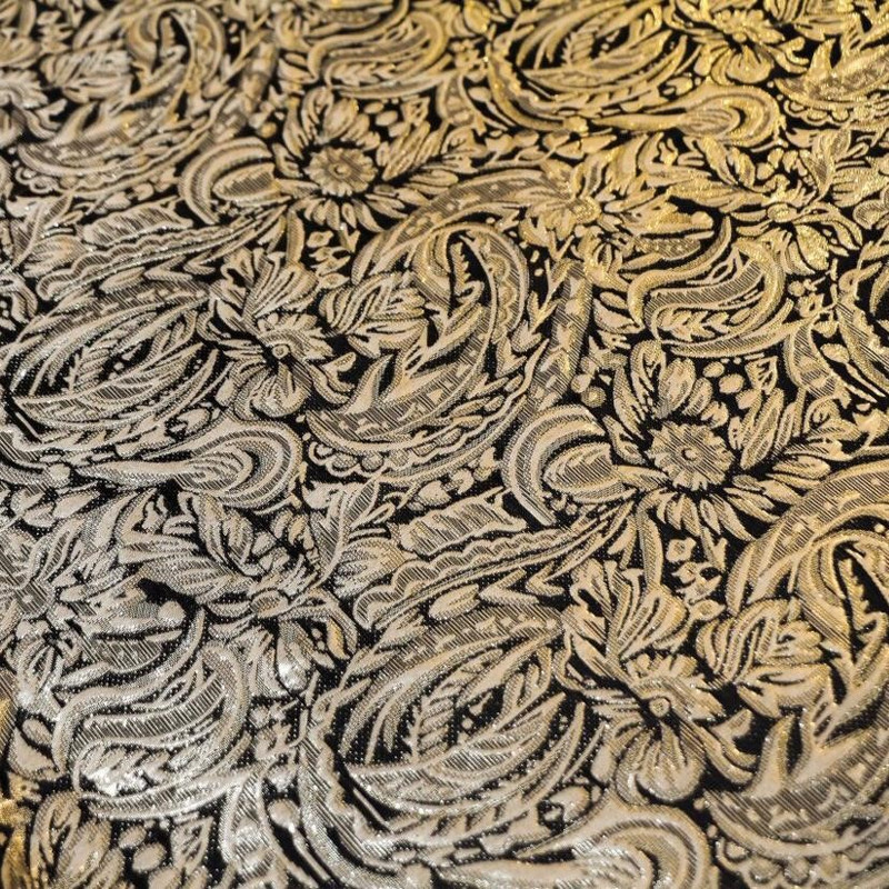 پارچه مانتو طرح بته جقه کد J005