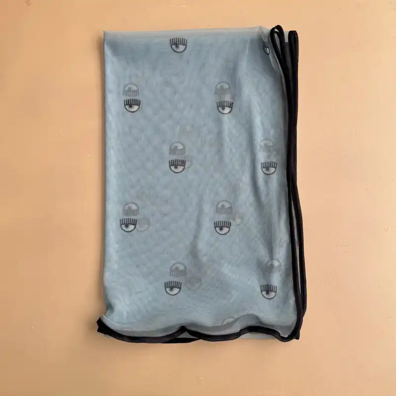 شال زنانه مدل توری طرح چشم