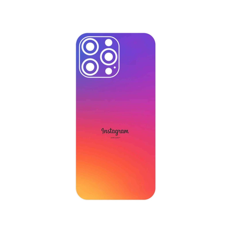 برچسب پوششی ماهوت مدل Instagram مناسب برای گوشی موبایل اپل iPhone 14 Pro Max