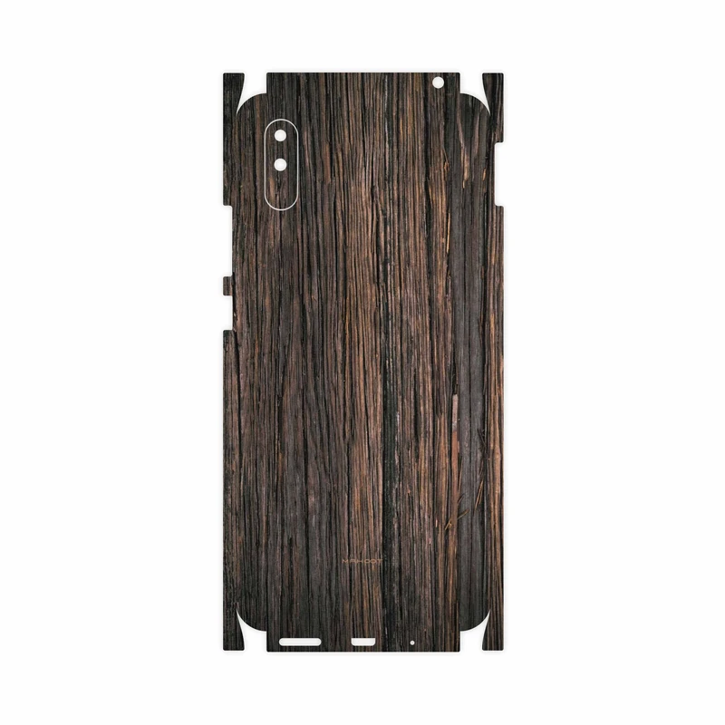 برچسب پوششی ماهوت مدل Burned-Wood-FullSkin مناسب برای گوشی موبایل شیائومی Redmi 9i Sport