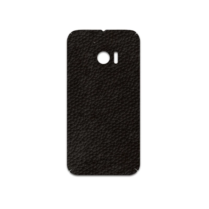 برچسب پوششی ماهوت مدل Dark-Brown-Leather مناسب برای گوشی موبایل اچ تی سی 10