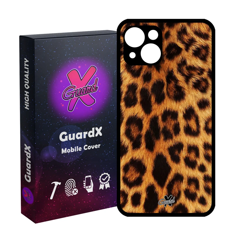 کاور گارد ایکس طرح Leopard مدل Glass10095 مناسب برای گوشی موبایل اپل iPhone 13