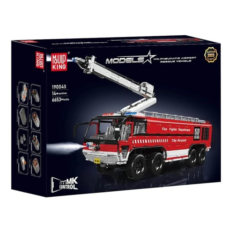 ساختنی 6653 تکه مولد کینگ مدل 19004 آتش نشانی فرودگاه