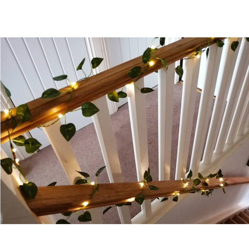 ریسه ال ای دی طرح برگ پتوس طول 2 متر