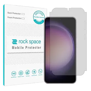 Rock space Resistant model transparent screen protector suitable for Samsung Galaxy S23 mobile phone