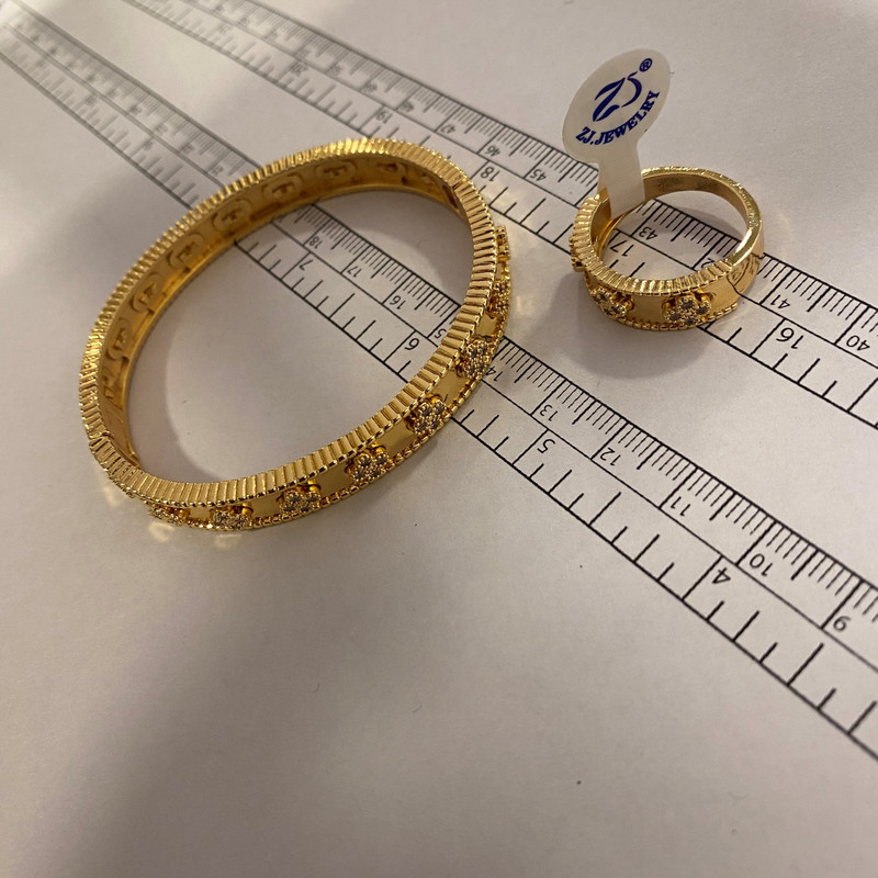 نیم ست زنانه زد جی جولری مدل M3207