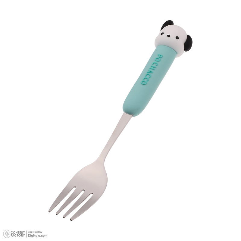 قاشق و چنگال کودک مدل Pochacco بسته 2 عددی 