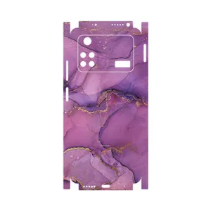 MAHOOT Purple Marble-FullSkin Cover Sticker for Xiaomi Poco M4 Pro 4G