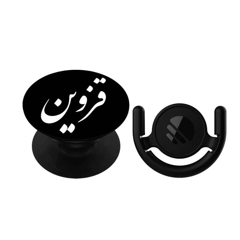 پایه نگهدارنده گوشی موبایل پاپ سوکت مگافون طرح شهر قزوین مدل 9670 به همراه پاپ کلیپ