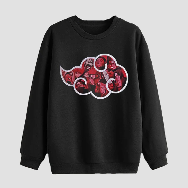 سویشرت مردانه مدل دورس انیمه ای ناراتو anm250