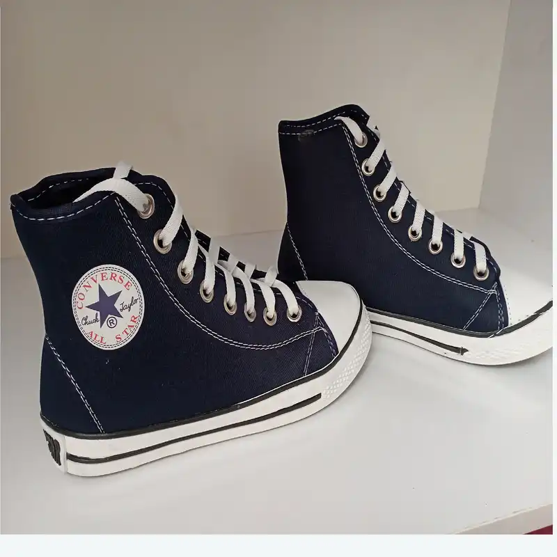 کفش راحتی زنانه مدل الستار کد 241 ALLSTAR  رنگ سرمه ای