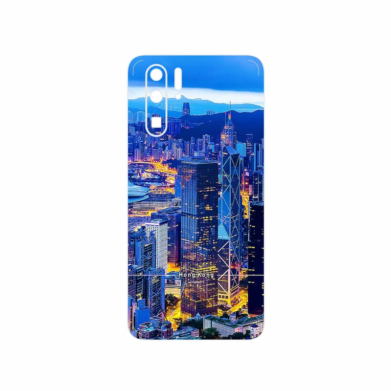 برچسب پوششی ماهوت مدل Hong Kong City مناسب برای گوشی موبایل هوآوی P30 Pro
