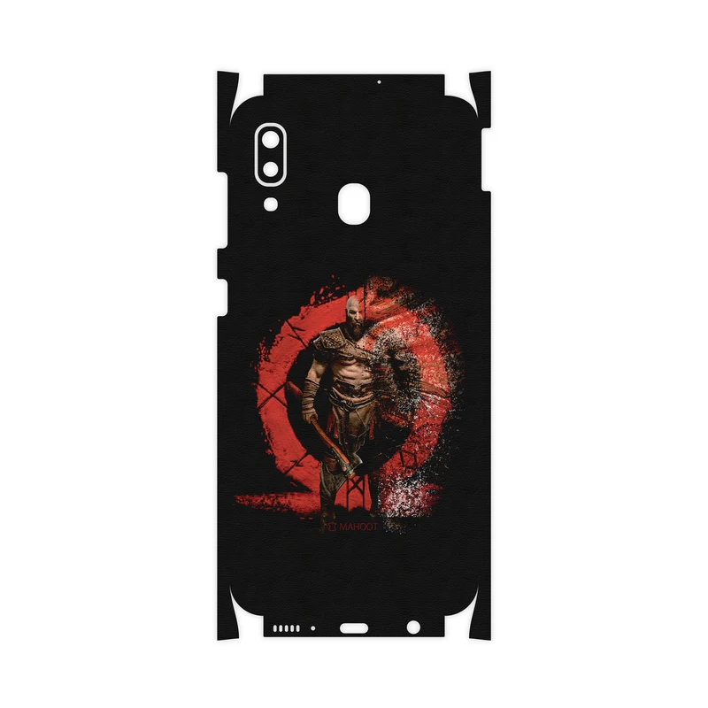 برچسب پوششی ماهوت مدل GOD-OF-WAR-Game-FullSkin مناسب برای گوشی موبایل سامسونگ Galaxy M10s