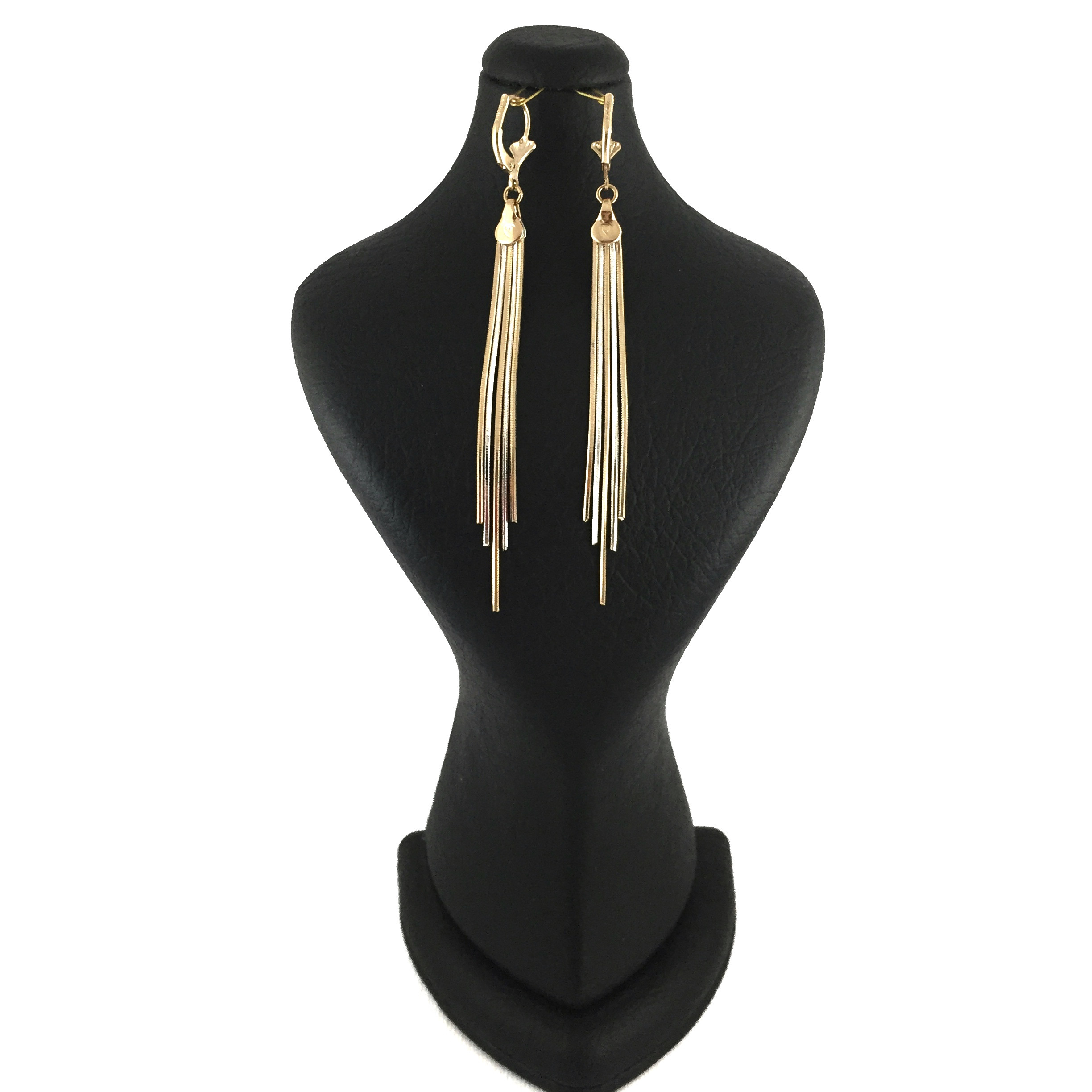 گوشواره زنانه ژوپینگ مدل رشته ای