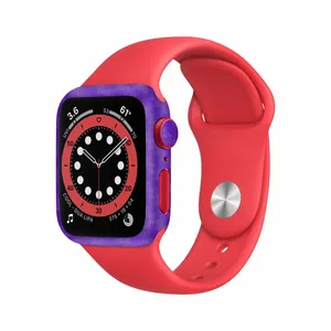 MAHOOT Purple-Fiber Cover Sticker for Apple Watch 6 44mm