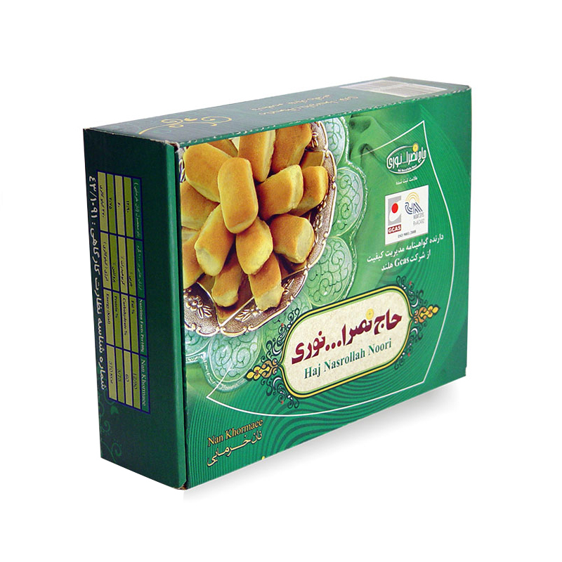 نان خرمایی ساده حاج نصرالله نوری - 900 گرم