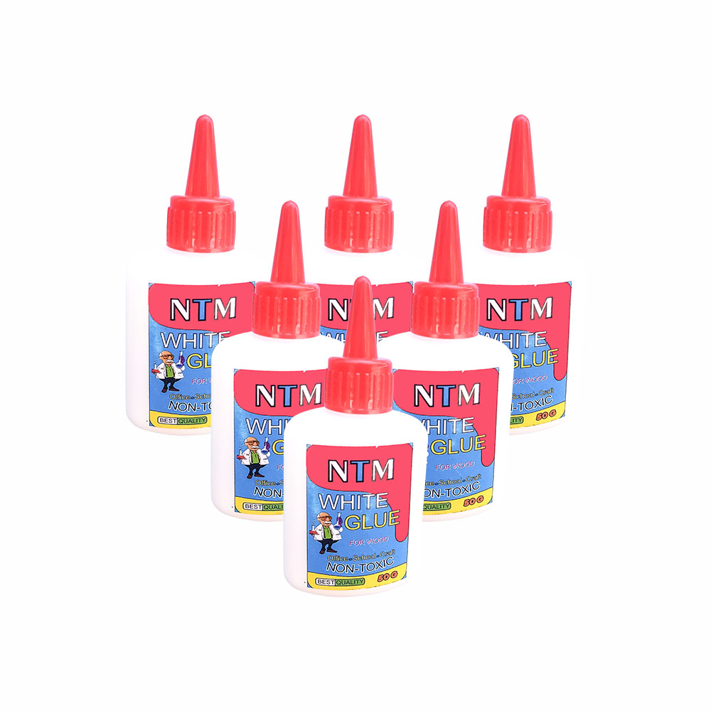  چسب چوب ان تی ام مدل WG50 وزن 50 گرم بسته 6 عددی