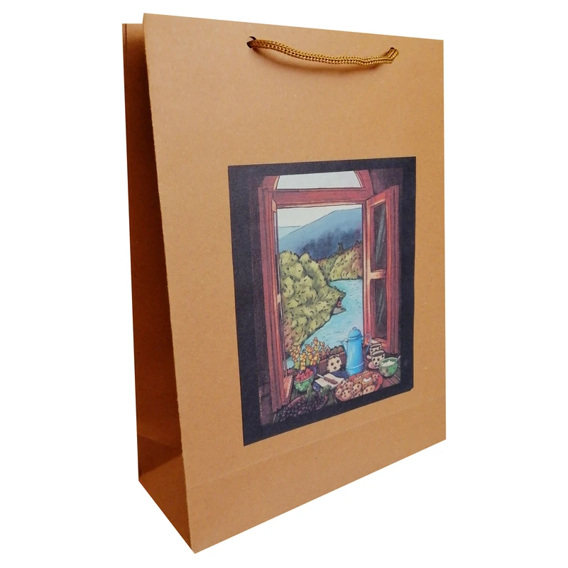 ساک هدیه مدل پنجره خوشبختی مجموعه 5 عددی