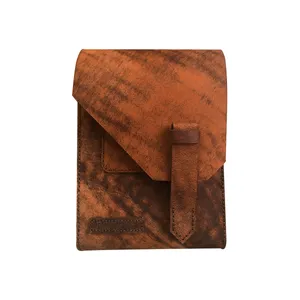 کیف رو دوشی چرمی چرم ادلیا کد E 905-1